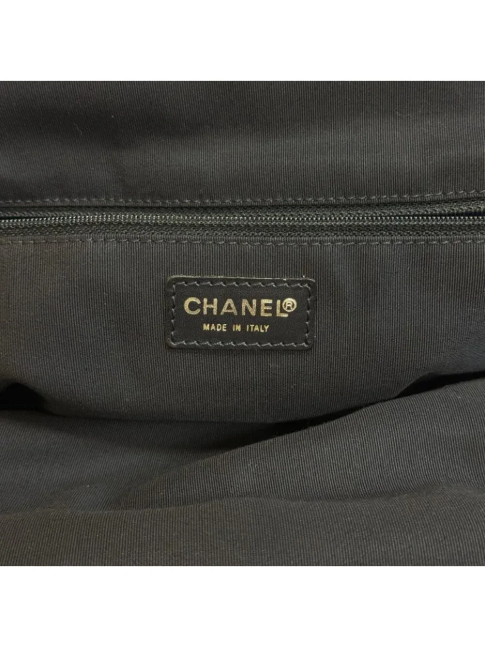 Chanel CC Logo Flower All Over Print Canvas Handbag Yellow Navy Bag